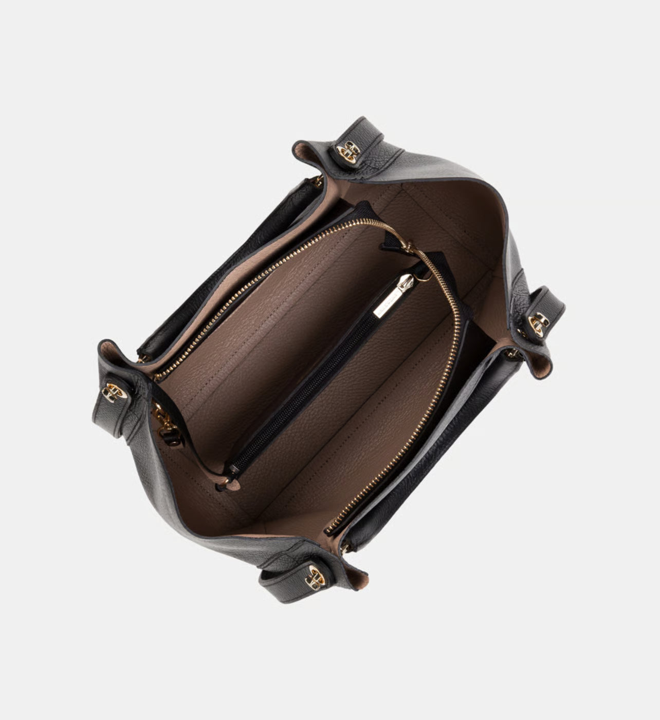 Lancaster Sac cabas épaule Foulonné Double en cuir