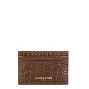Porte-cartes – cuir grainé effet croco