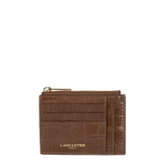Porte-cartes – cuir grainé effet croco