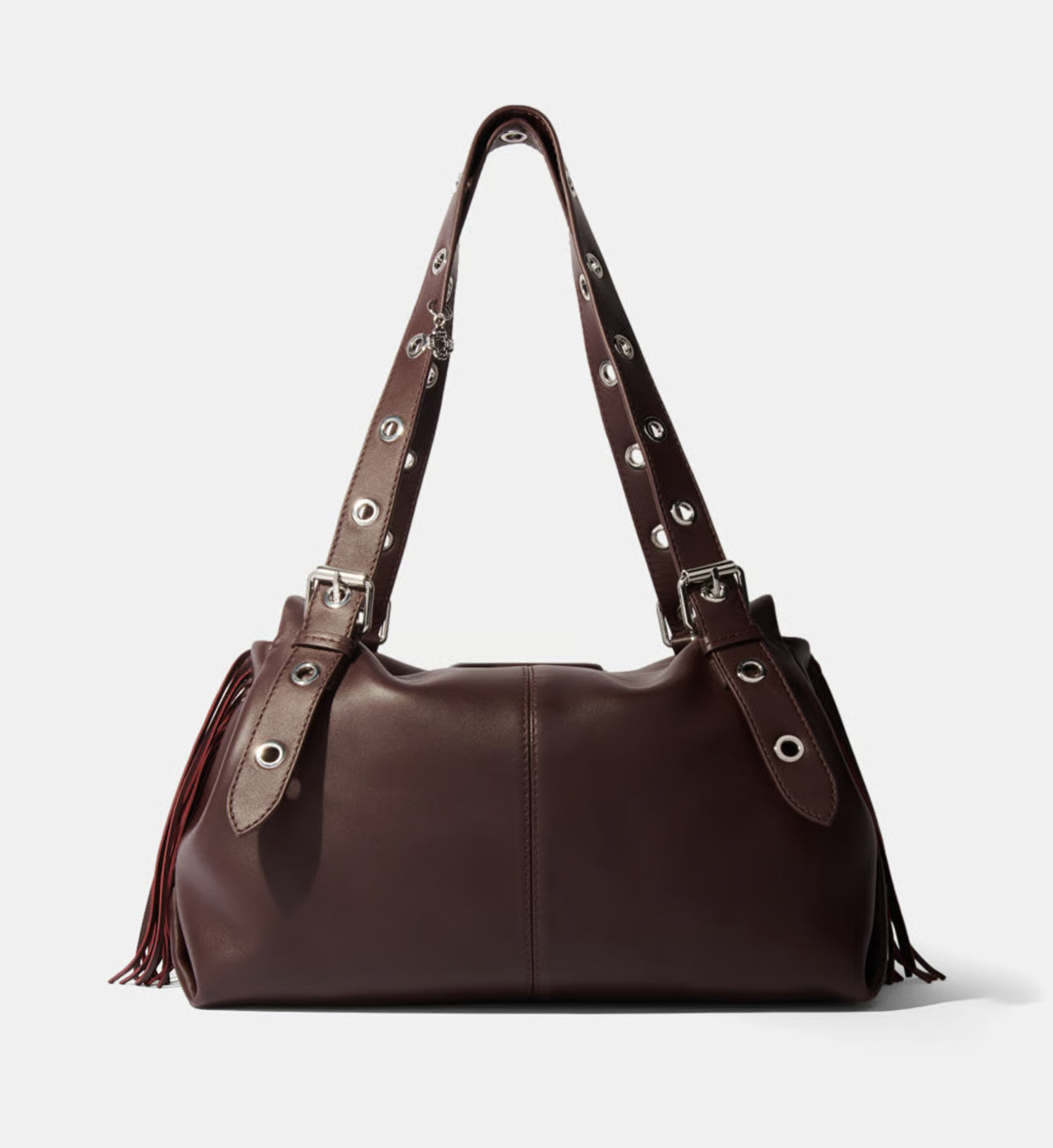 Maje Sac cabas Miss M XL en cuir lisse