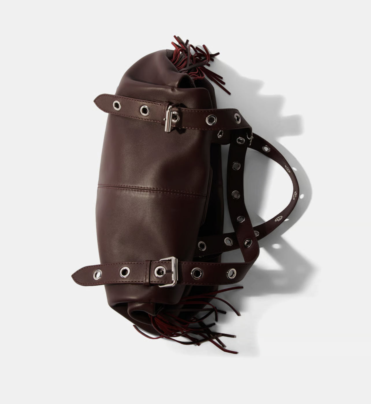 Maje Sac cabas Miss M XL en cuir lisse