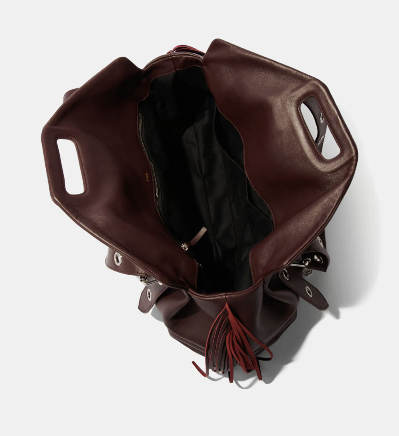 Maje Sac cabas Miss M XL en cuir lisse