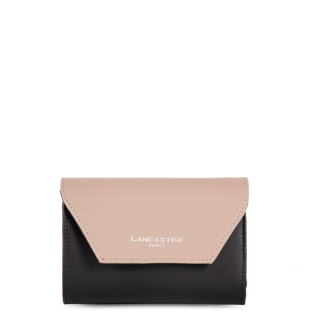 Portefeuille dos-à-dos – cuir lisse stylisé