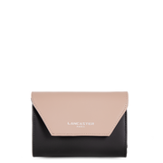 Portefeuille dos-à-dos – cuir lisse stylisé