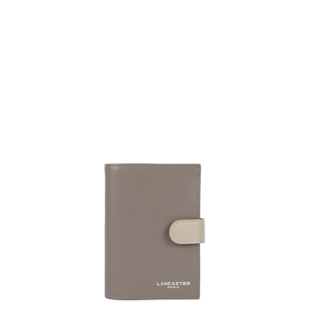 Porte-cartes – cuir lisse format plié