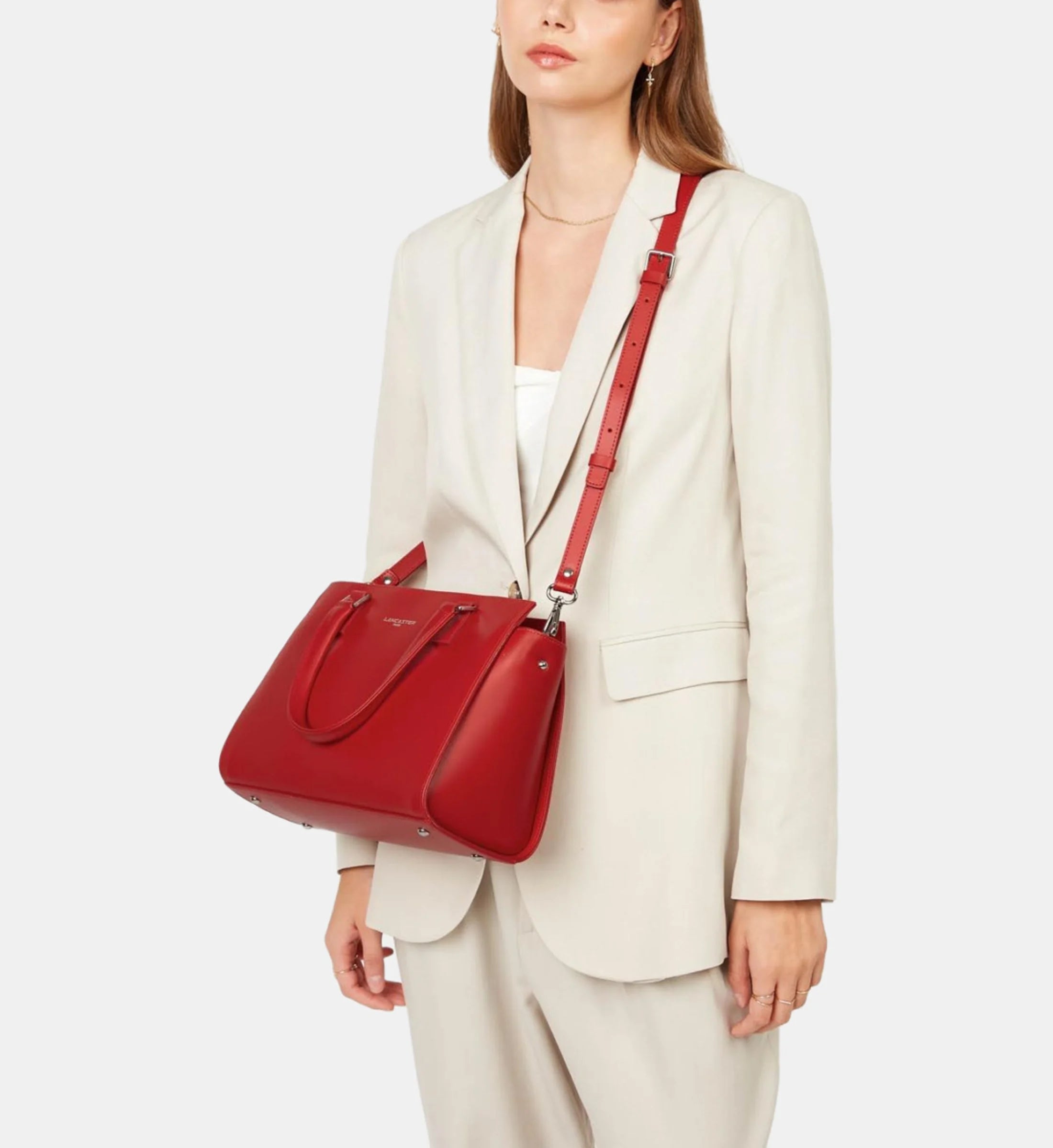 Lancaster Sac cabas Constance cuir