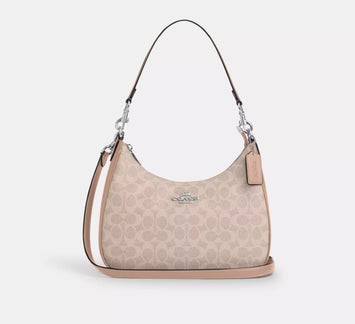 Sac hobo Teri en toile exclusive