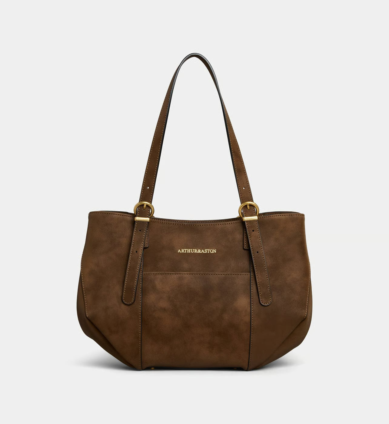 Arthur & Aston Sac cabas A218-06 en cuir suédé