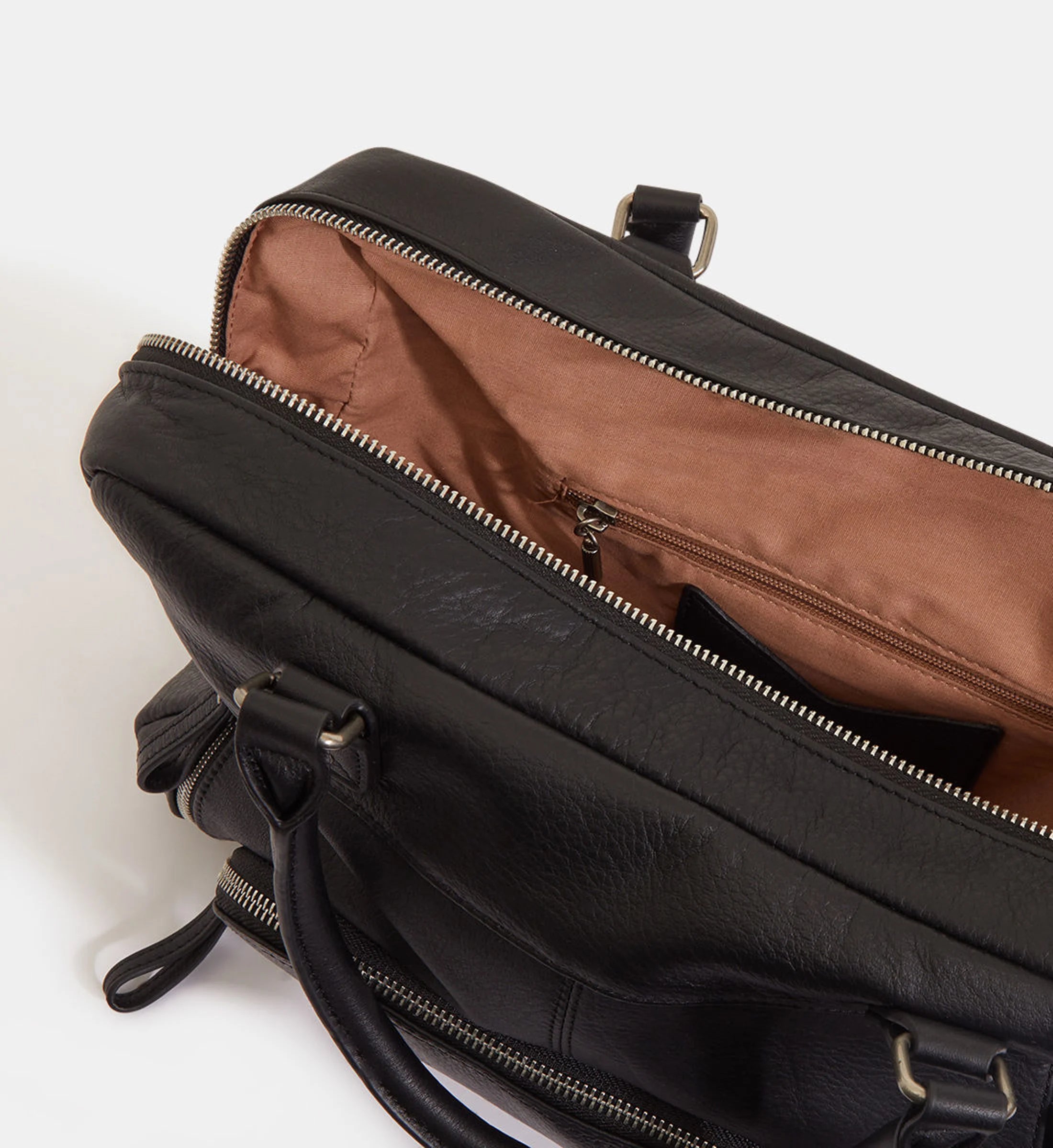 Nat & Nin Sac cabas Macy en cuir de vachette