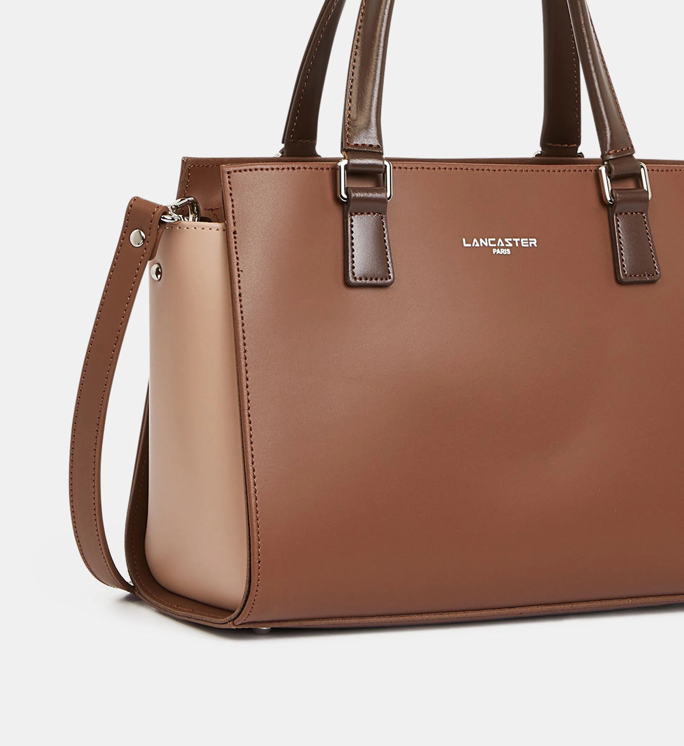 Lancaster Sac cabas Constance cuir