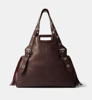 Maje Sac cabas Miss M XL en cuir lisse
