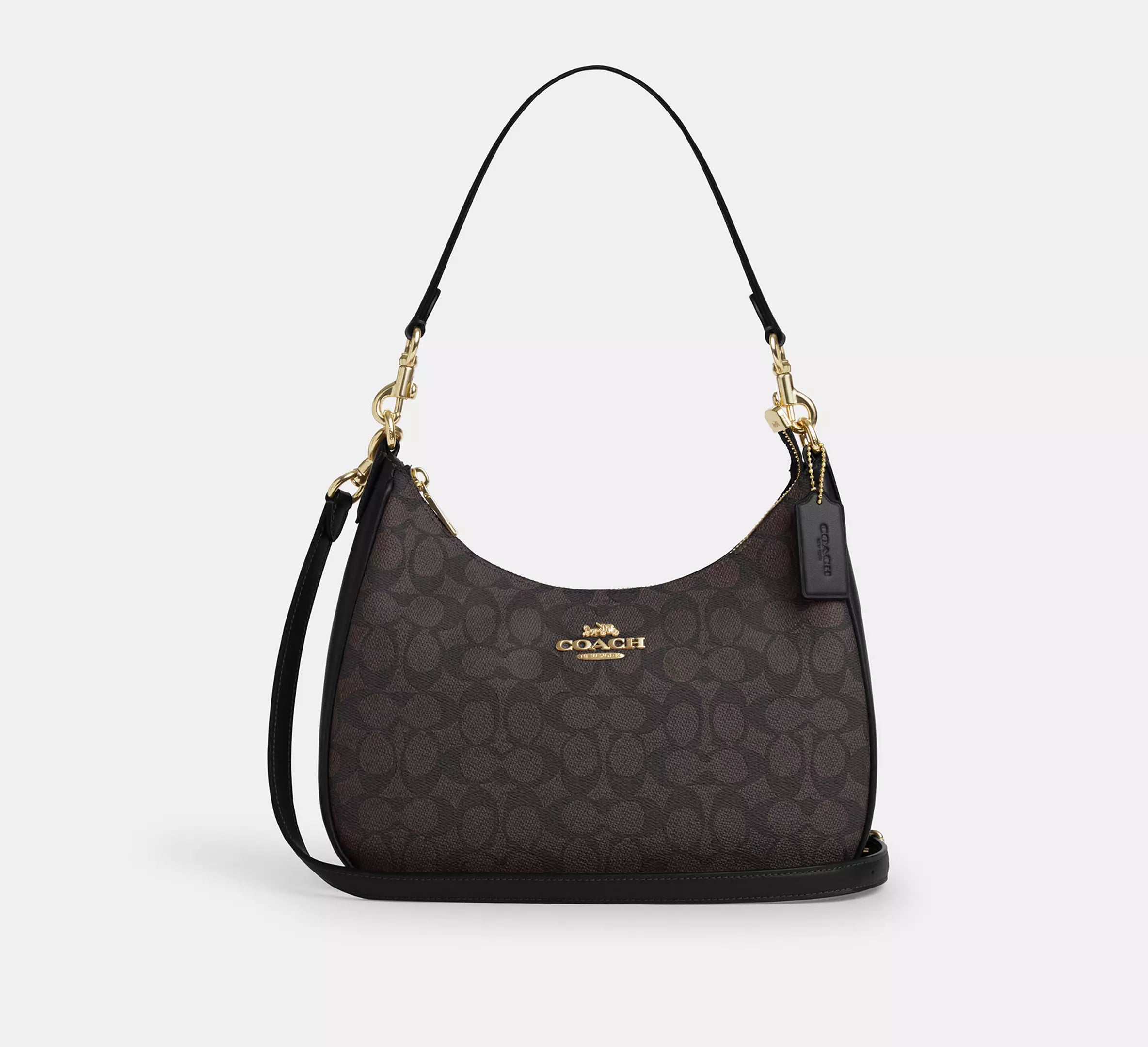 Sac hobo Teri en toile exclusive