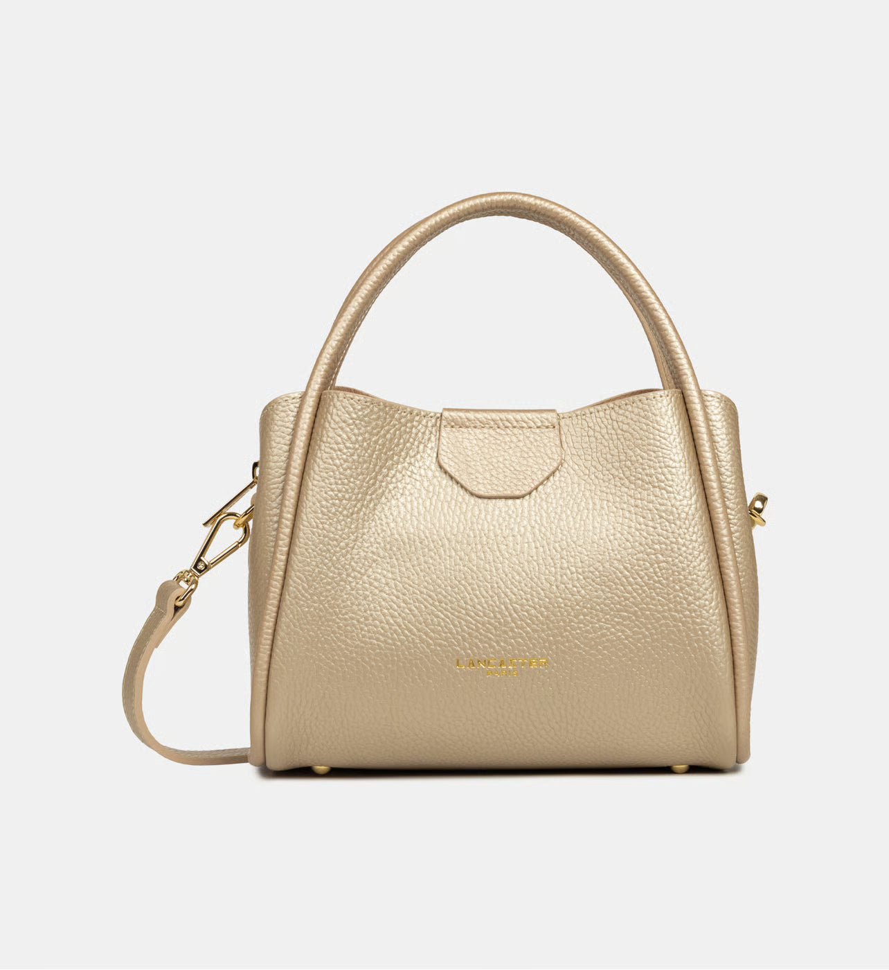 Lancaster Petit sac à main Ida Double en cuir