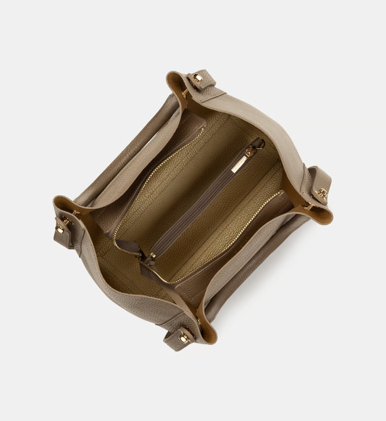 Lancaster Sac cabas épaule Foulonné Double en cuir