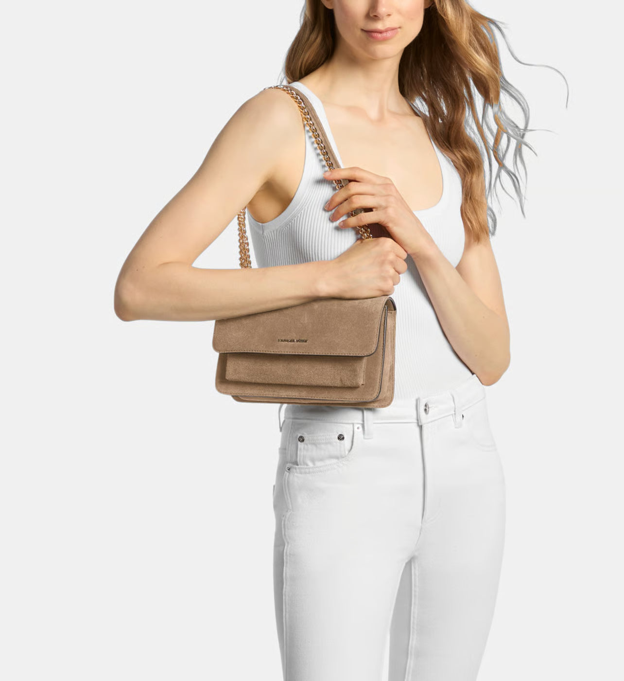 Michael Kors Sac à main Claire en cuir