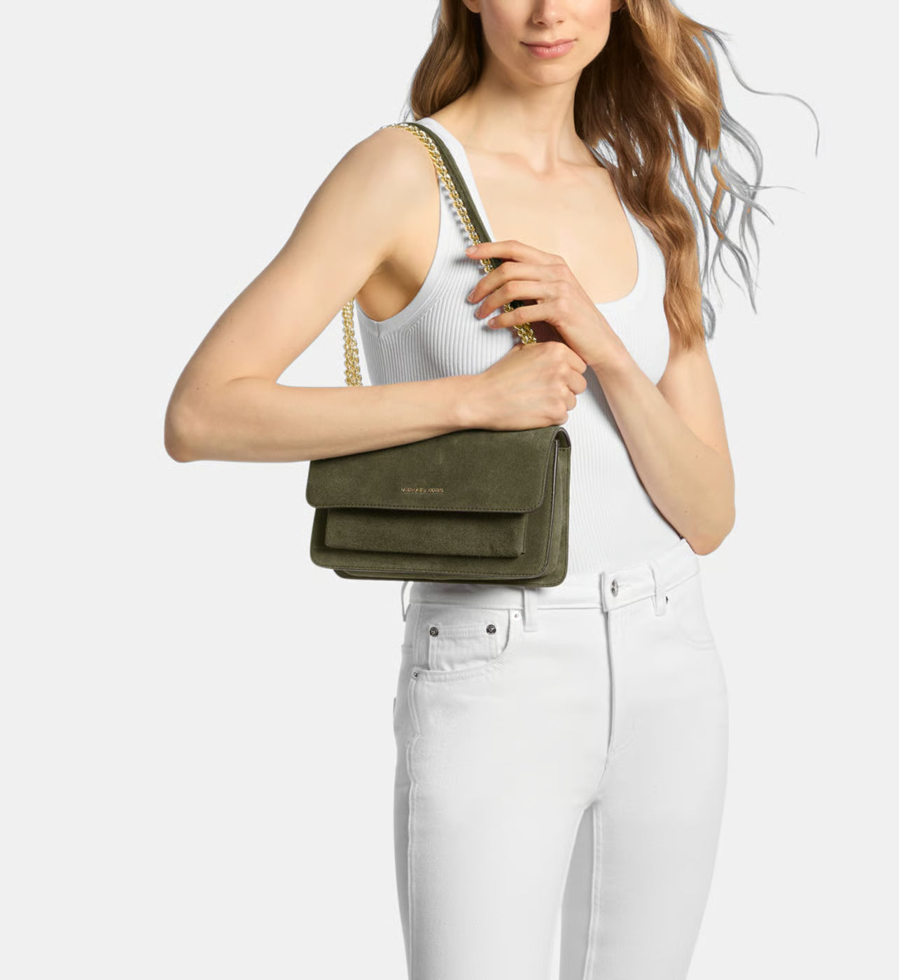 Michael Kors Sac à main Claire en cuir