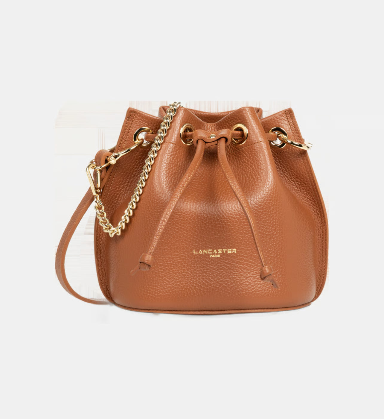 Lancaster Petit sac bourse Alba Double en cuir