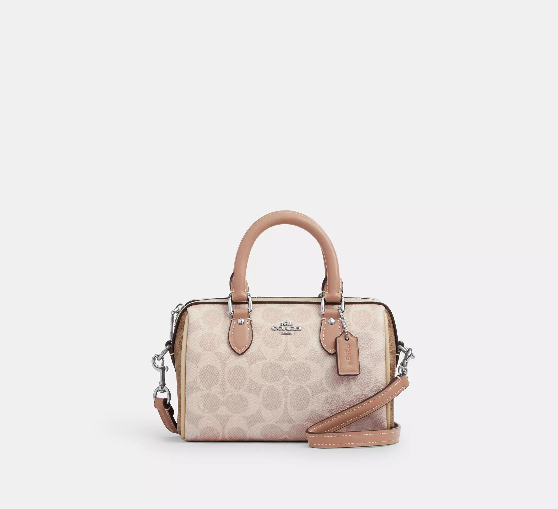 Mini sac bandoulière Rowan en toile exclusive unie