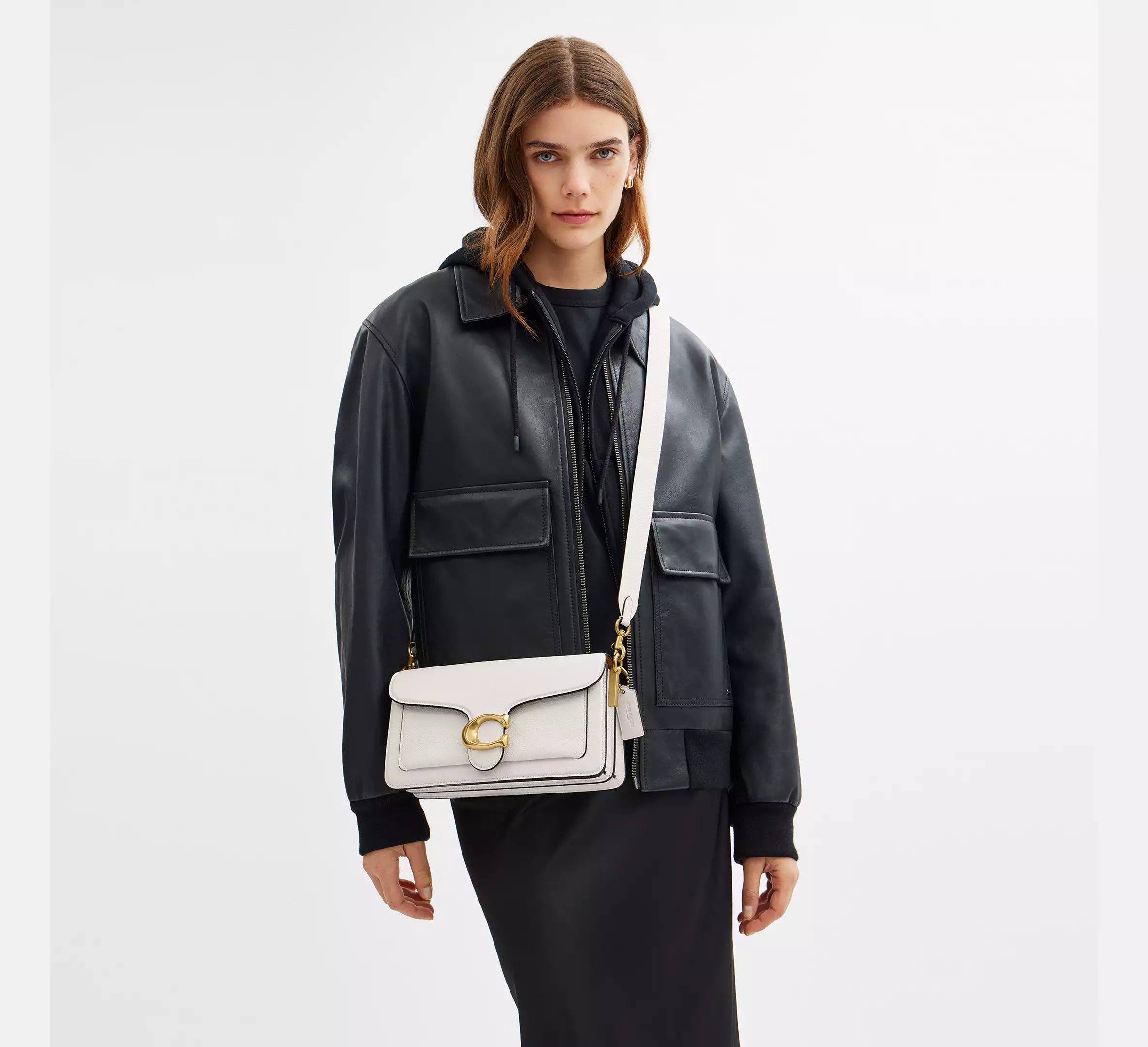 Sac Waverly En Cuir Vieilli