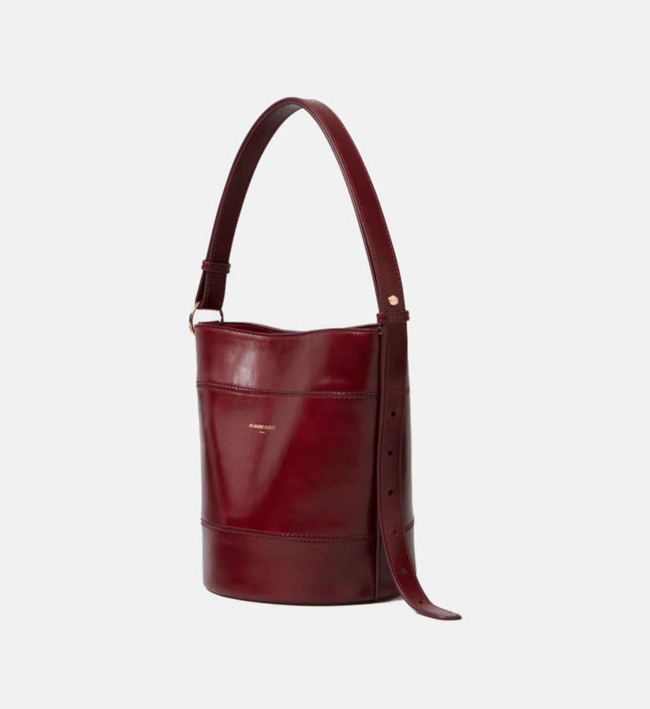 Claudie Pierlot Sac seau Solveig en cuir