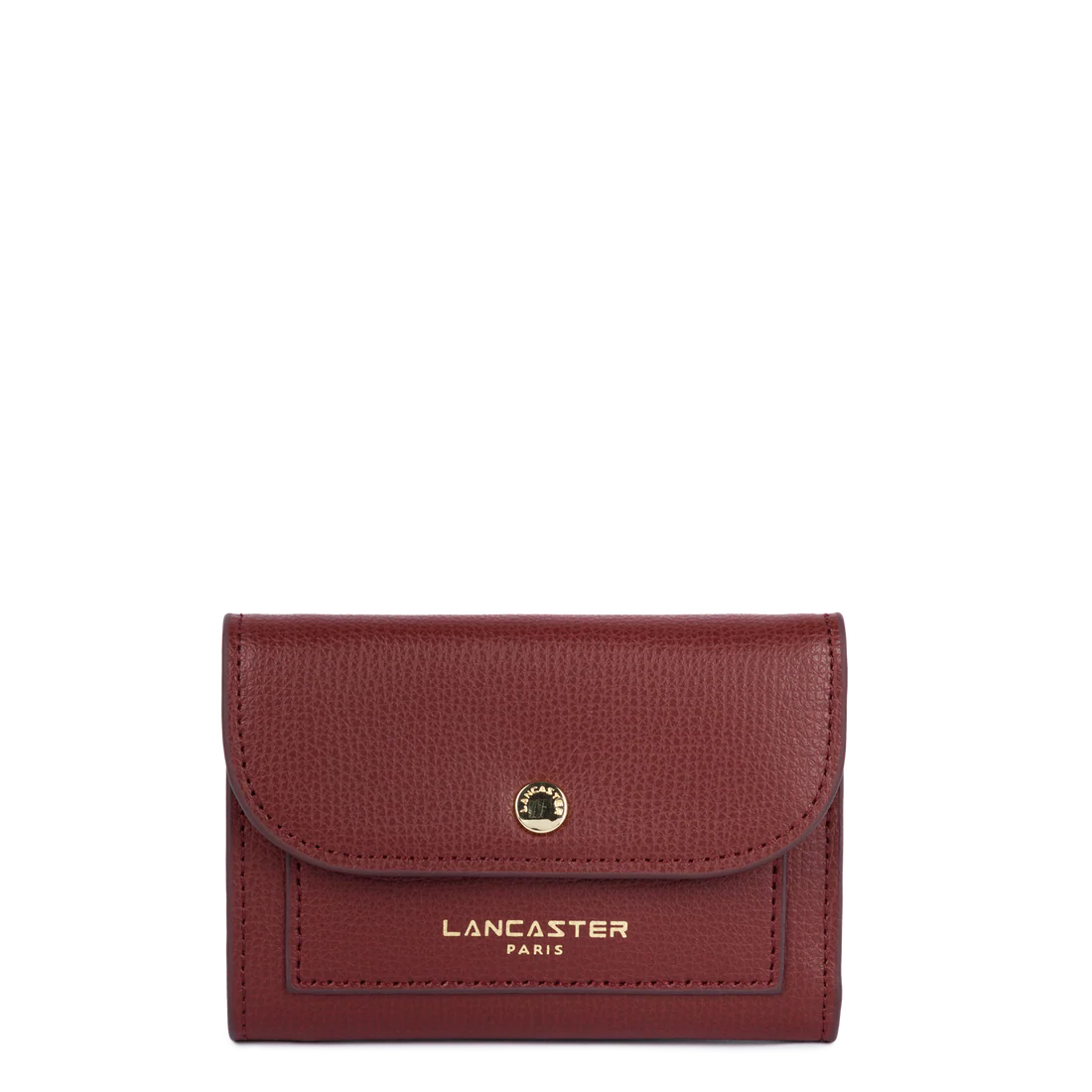 Portefeuille – cuir grainé compact