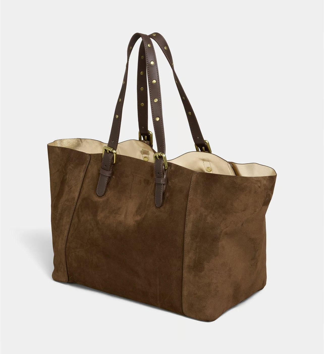 Gerard Darel Sac cabas en cuir de vachette suédée