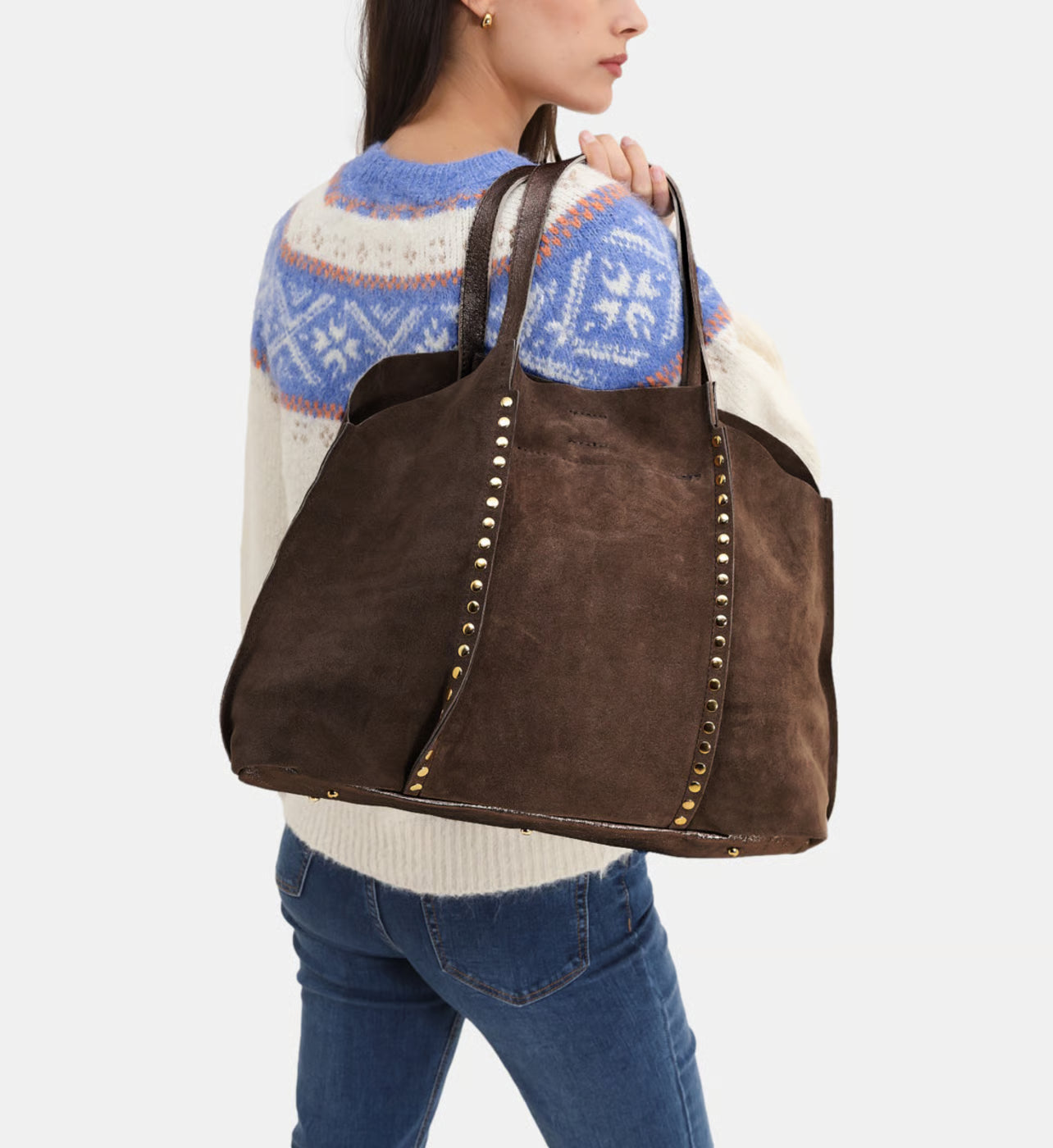 Cherry Paris Sac cabas Gaelle en cuir