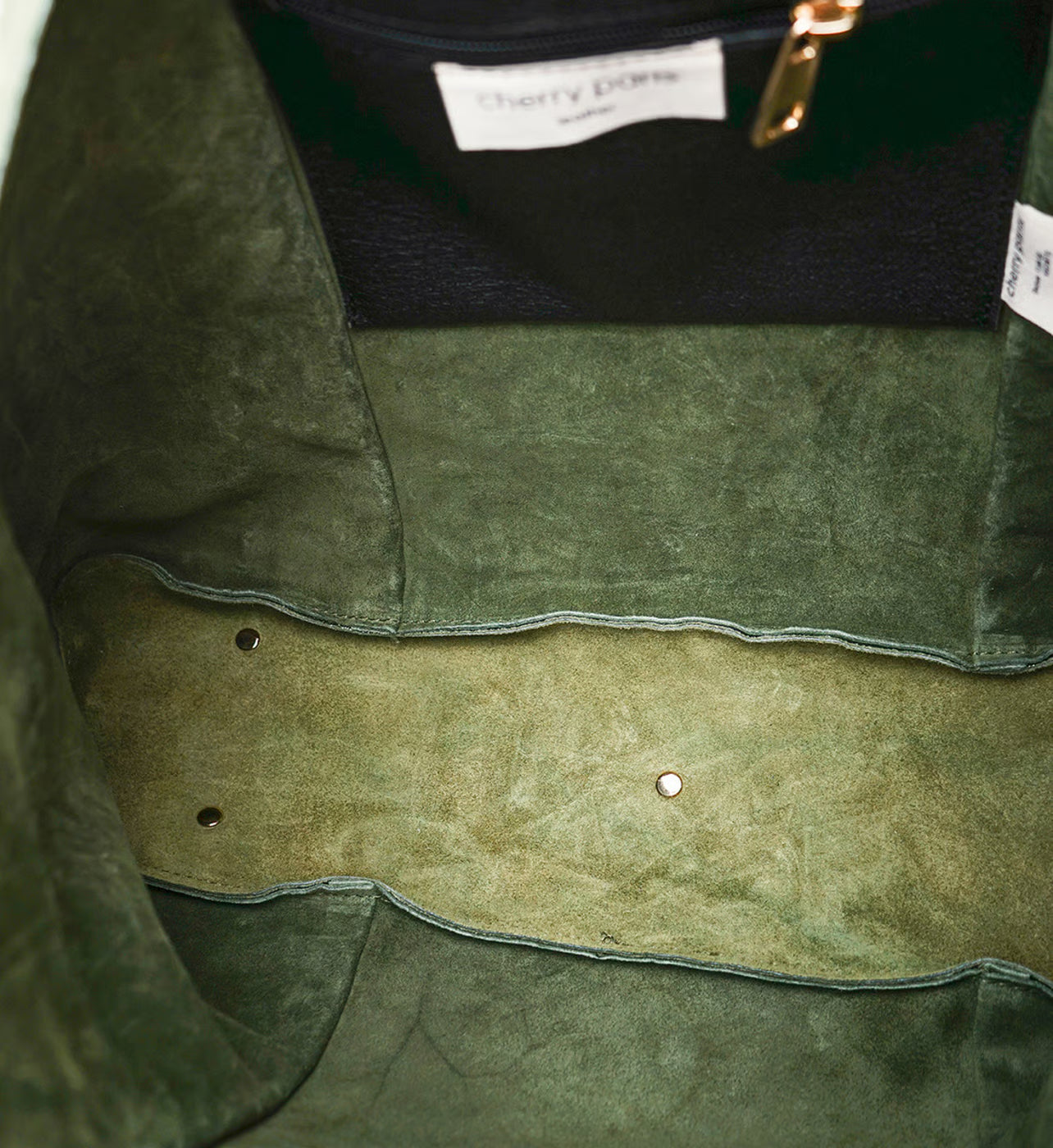 Cherry Paris Sac cabas Gaelle en cuir