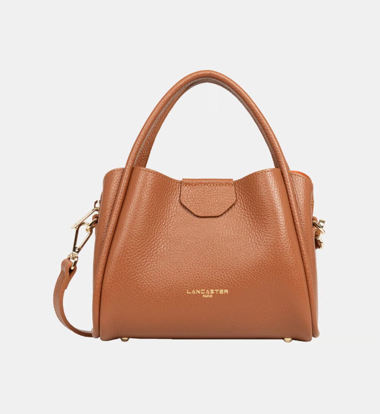 Lancaster Petit sac à main Ida Double en cuir