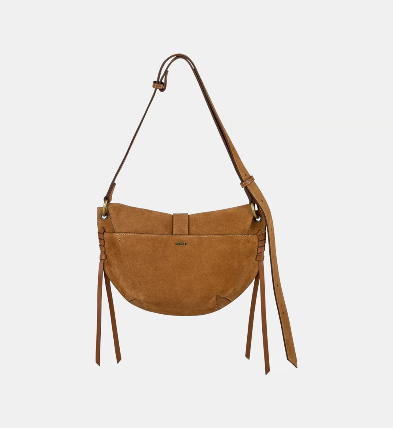 Ba&sh Sac à main Youyou Saddle en cuir