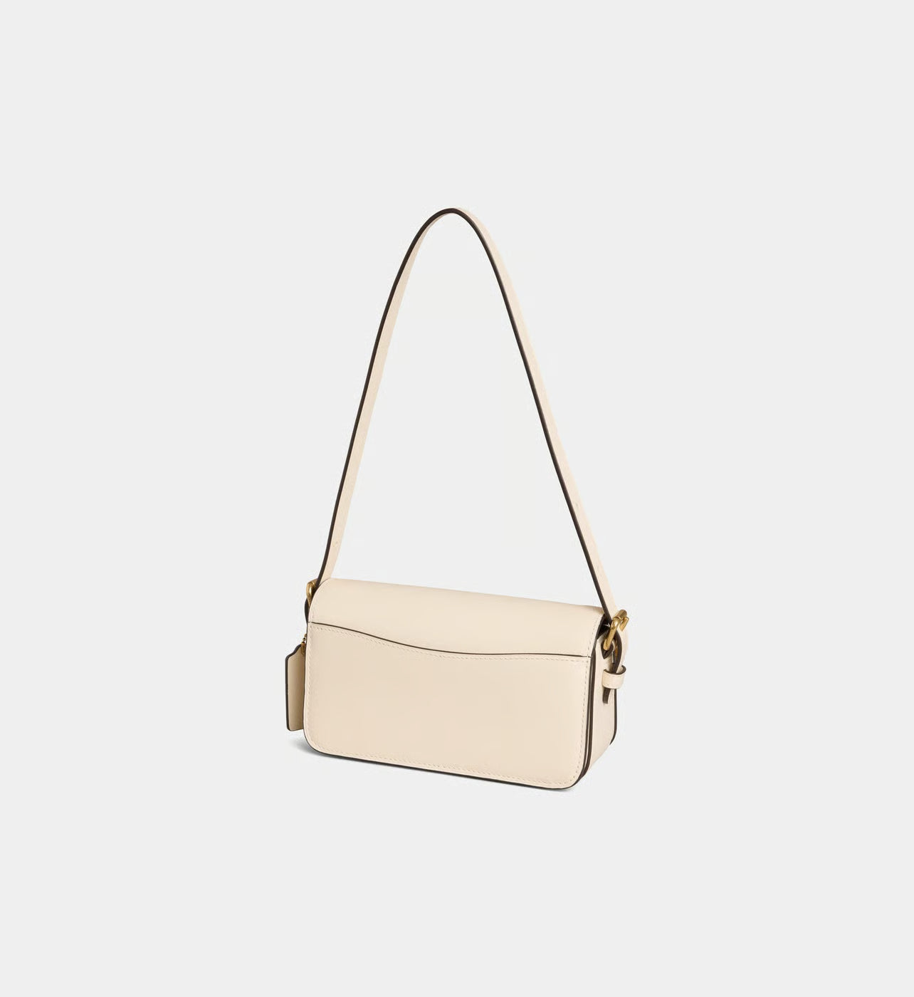 Coach Sac à main en cuir monogramme métallique