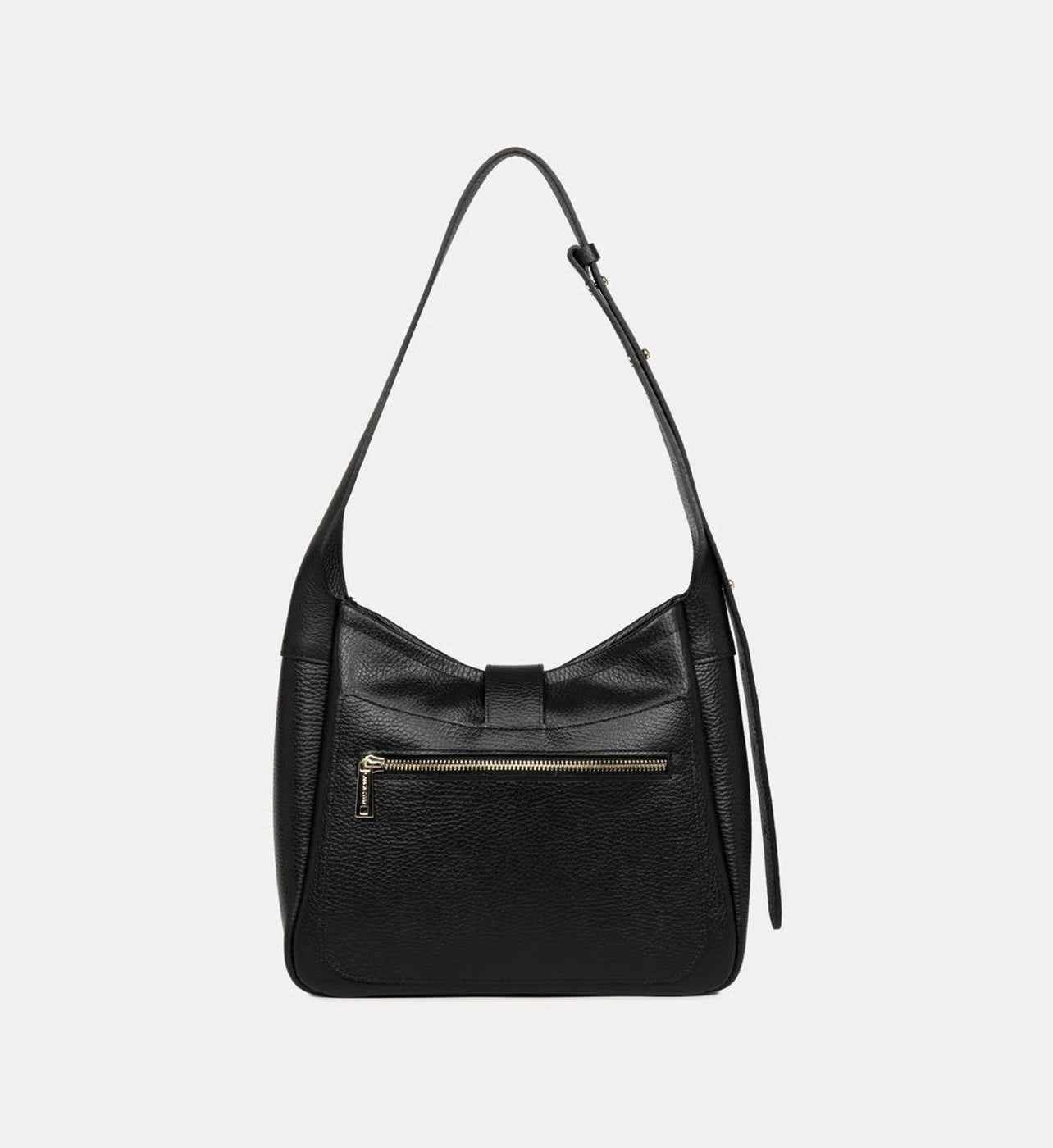 Lancaster Petit sac seau Top Double en cuir