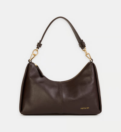 Nat & Nin Sac besace long Rejina cuir
