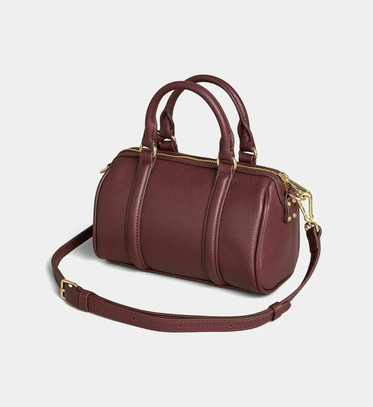 Lancaster Sac polochon S Milano Ana cuir