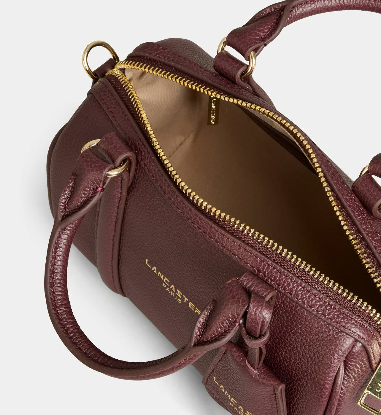 Lancaster Sac polochon S Milano Ana cuir