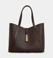 Furla Sac cabas Goccia L en cuir grainé