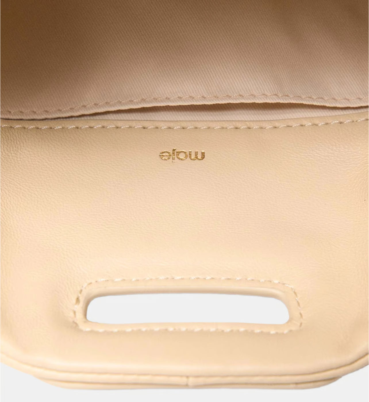 Maje Sac besace Miss M Mini en cuir lisse