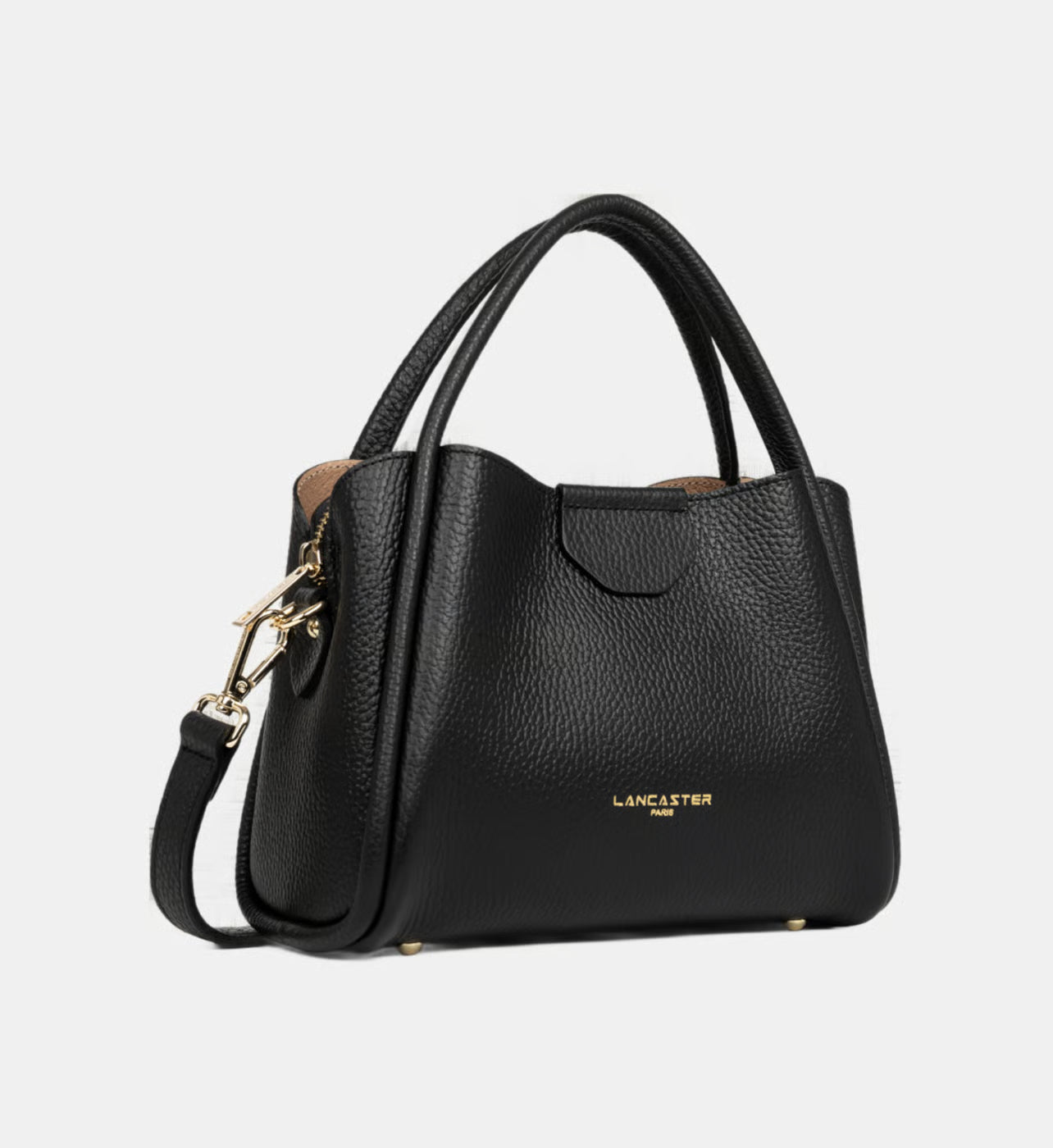 Lancaster Petit sac à main Ida Double en cuir