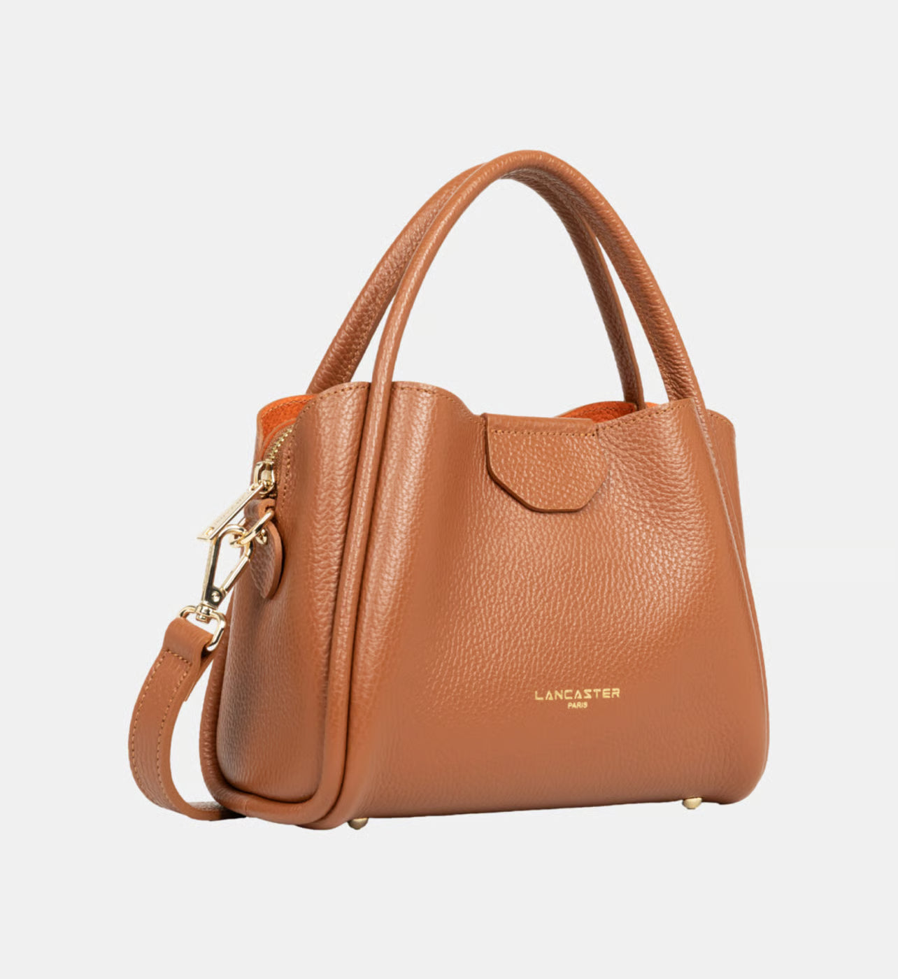 Lancaster Petit sac à main Ida Double en cuir