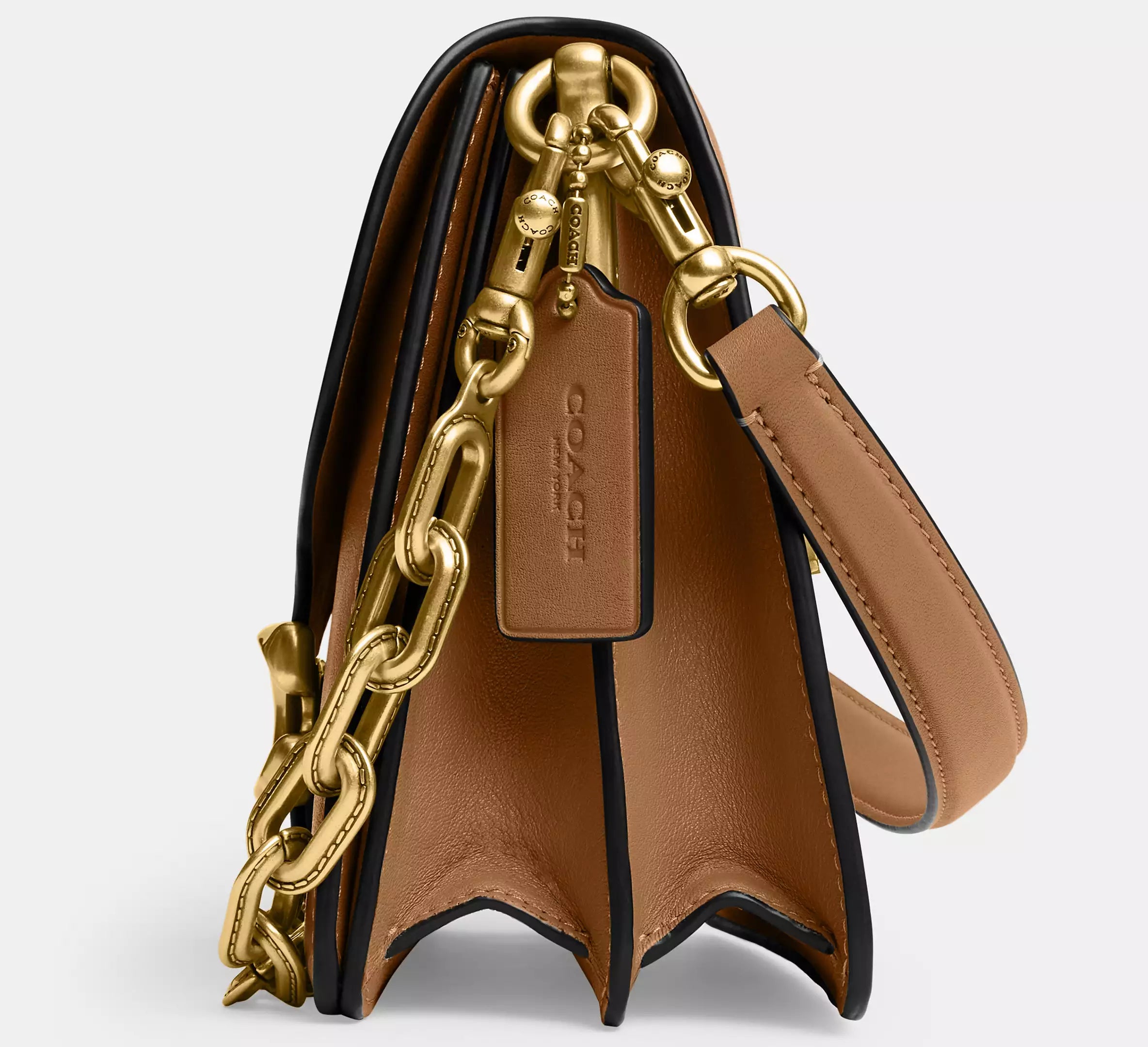 Sac épaule avec chaîne Tabby