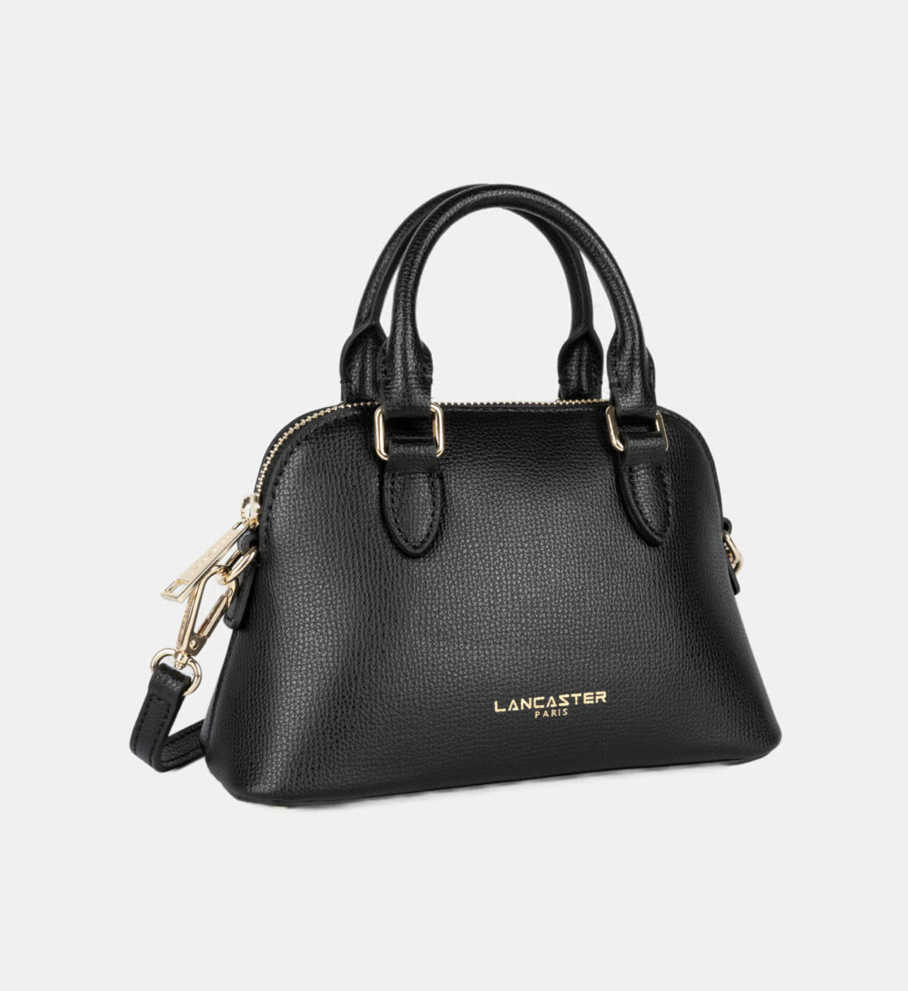 Lancaster Petit sac demi lune Sierra Jia en cuir