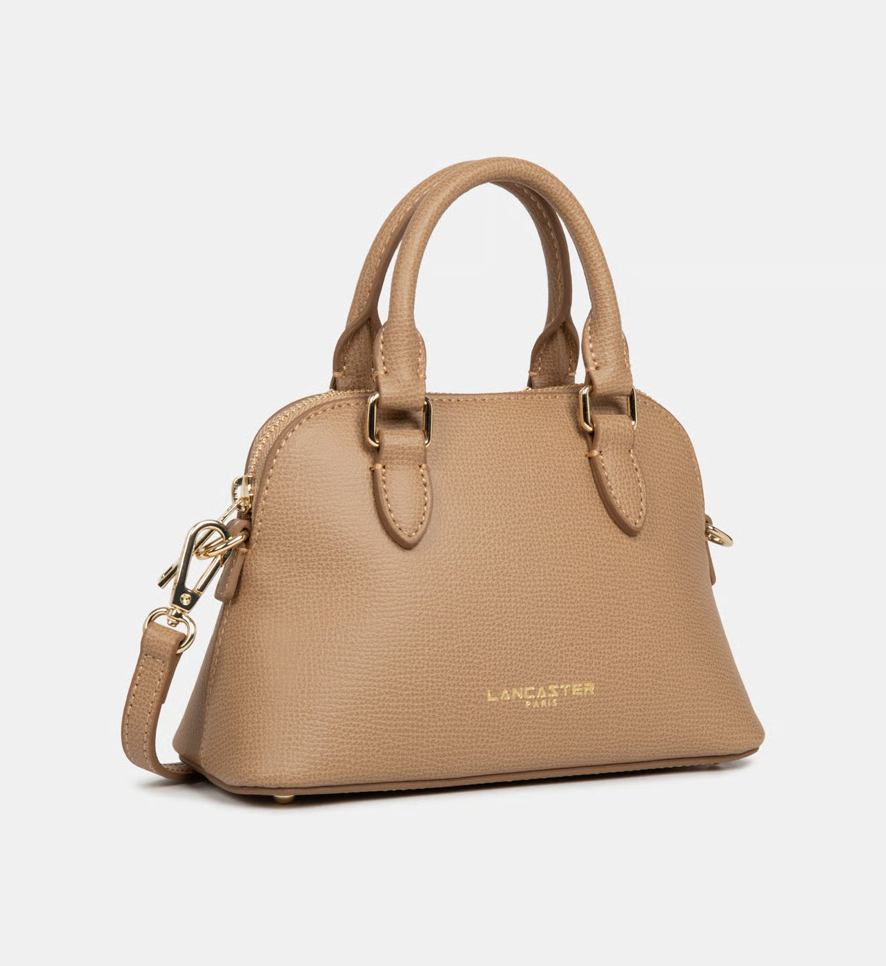 Lancaster Petit sac demi lune Sierra Jia en cuir