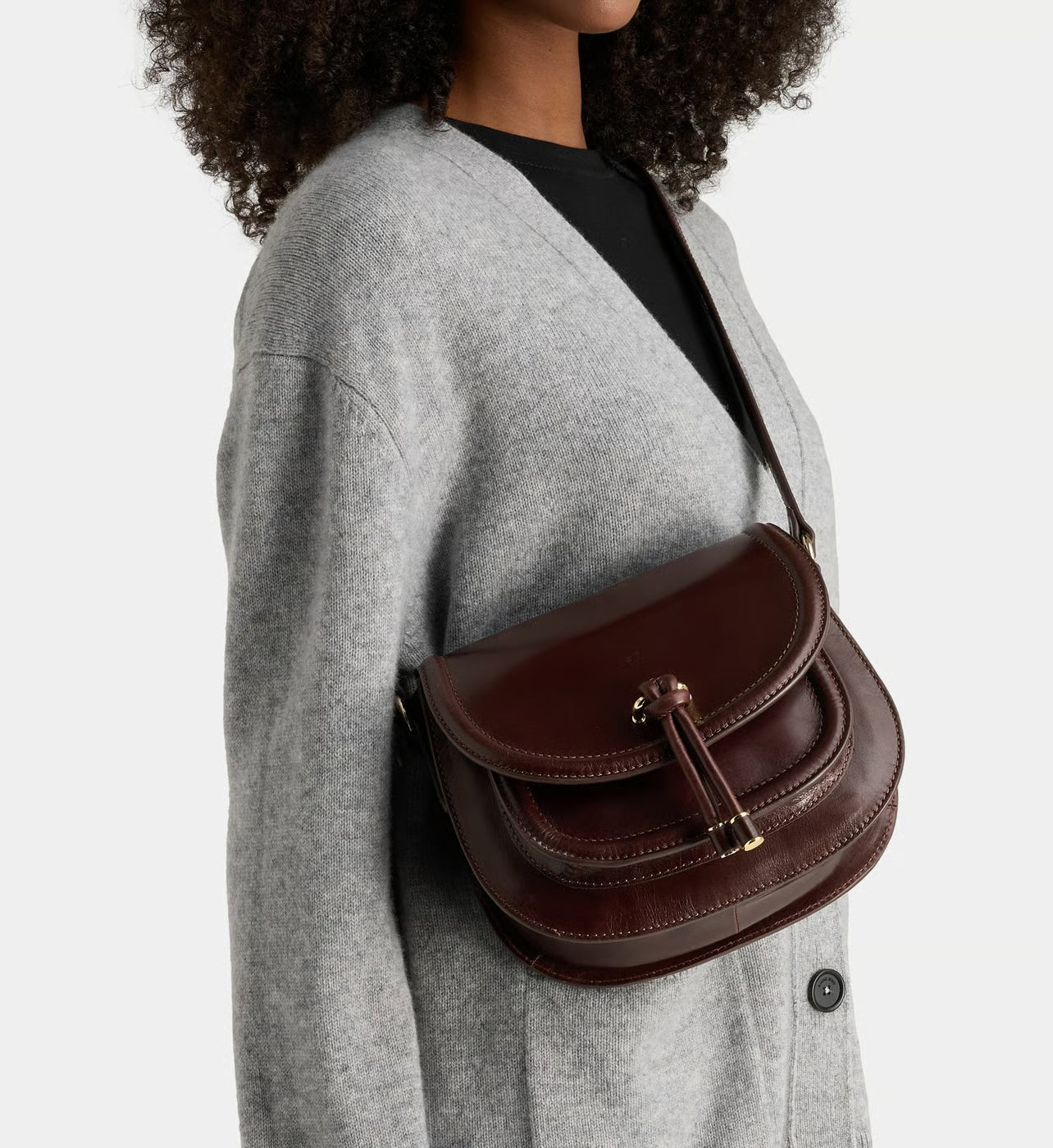 Jodhpur Sac besace Kairo cuir tannage végétal