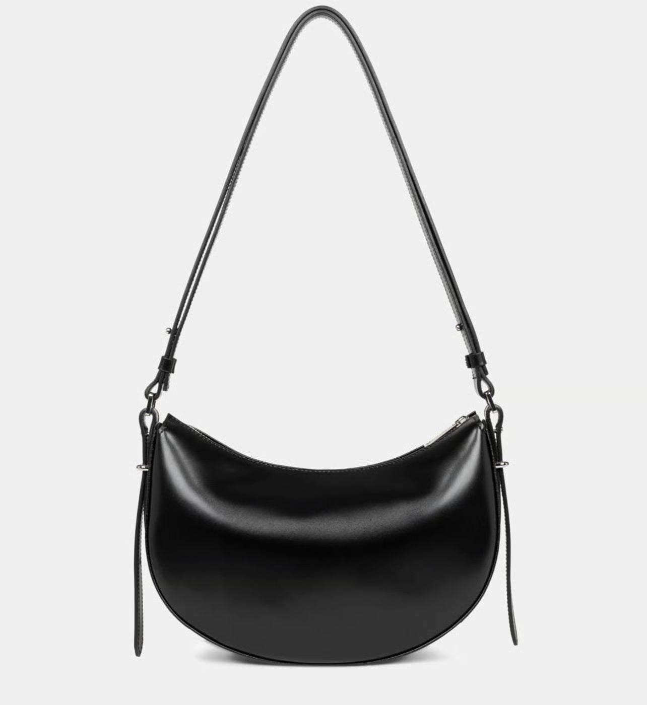 Lancaster Sac besace demi-lune Suave Ace en cuir