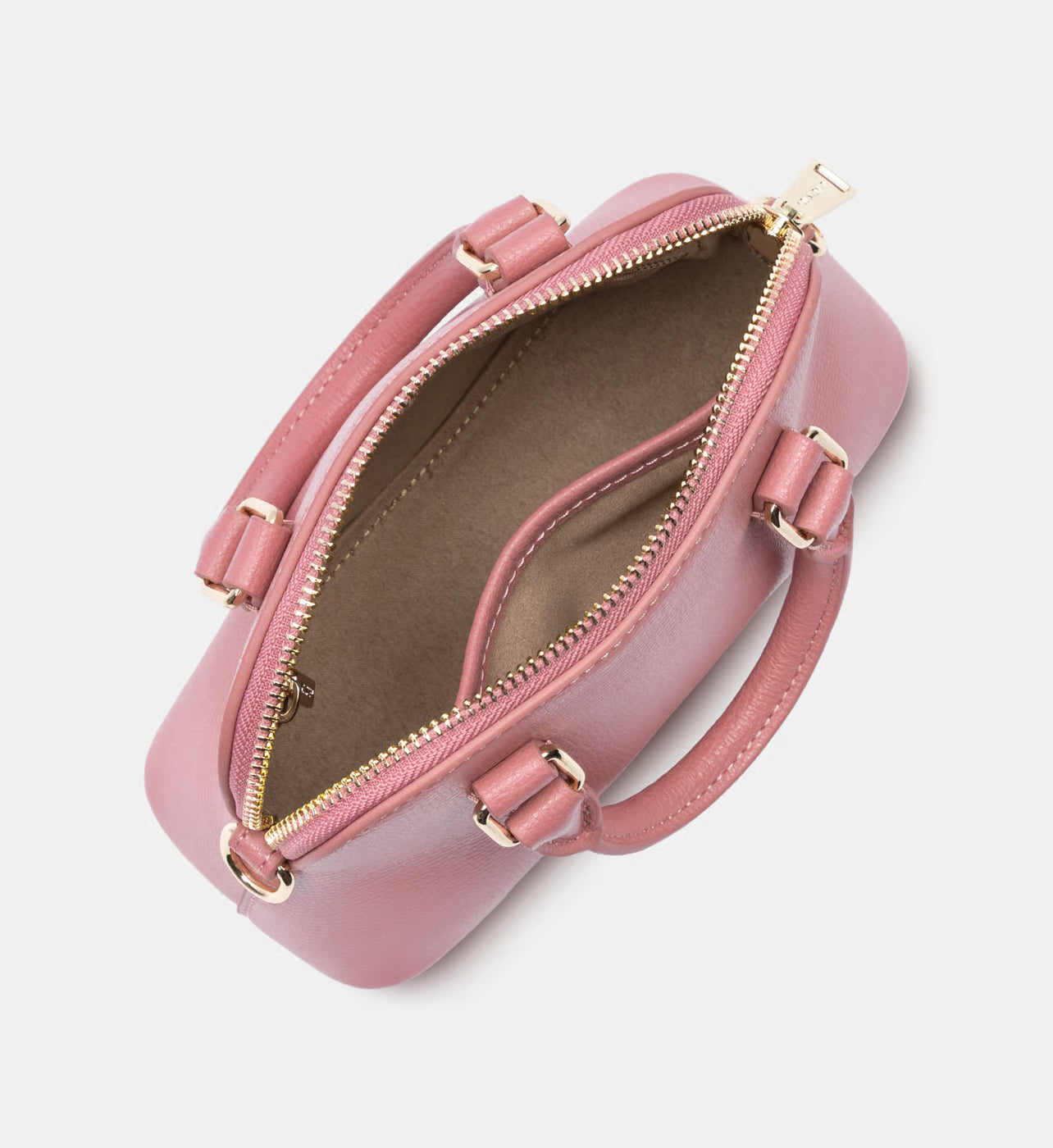 Lancaster Petit sac demi lune Sierra Jia en cuir