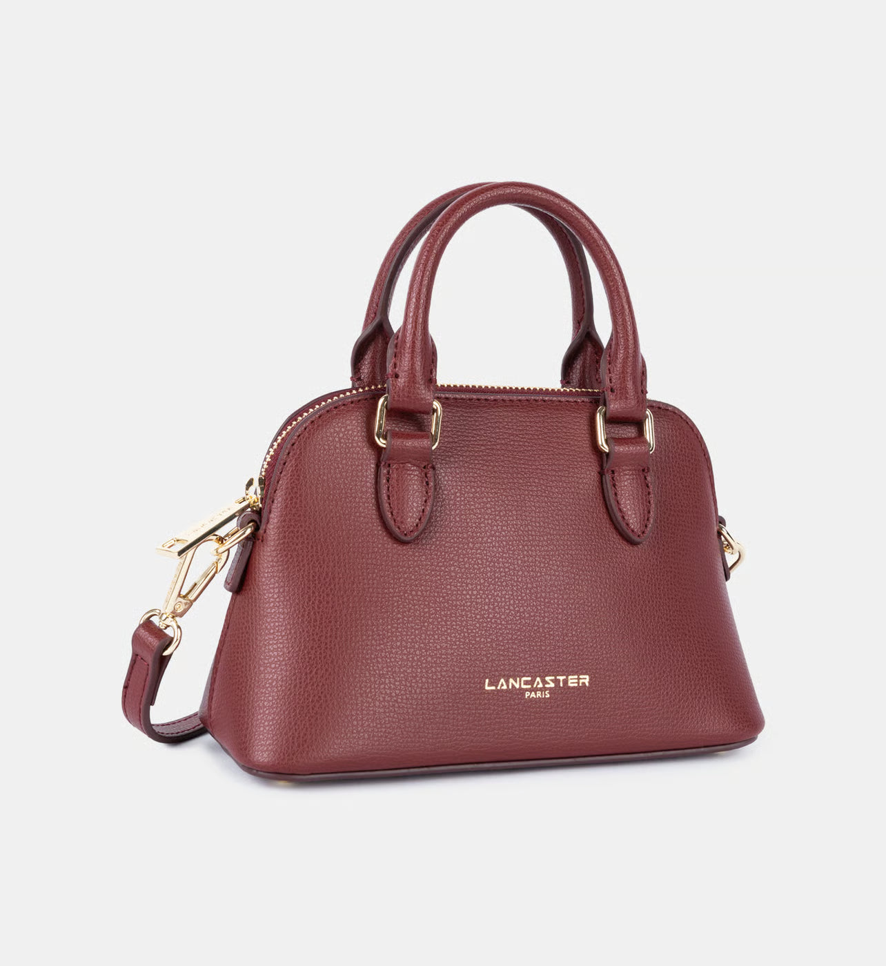 Lancaster Petit sac demi lune Sierra Jia en cuir