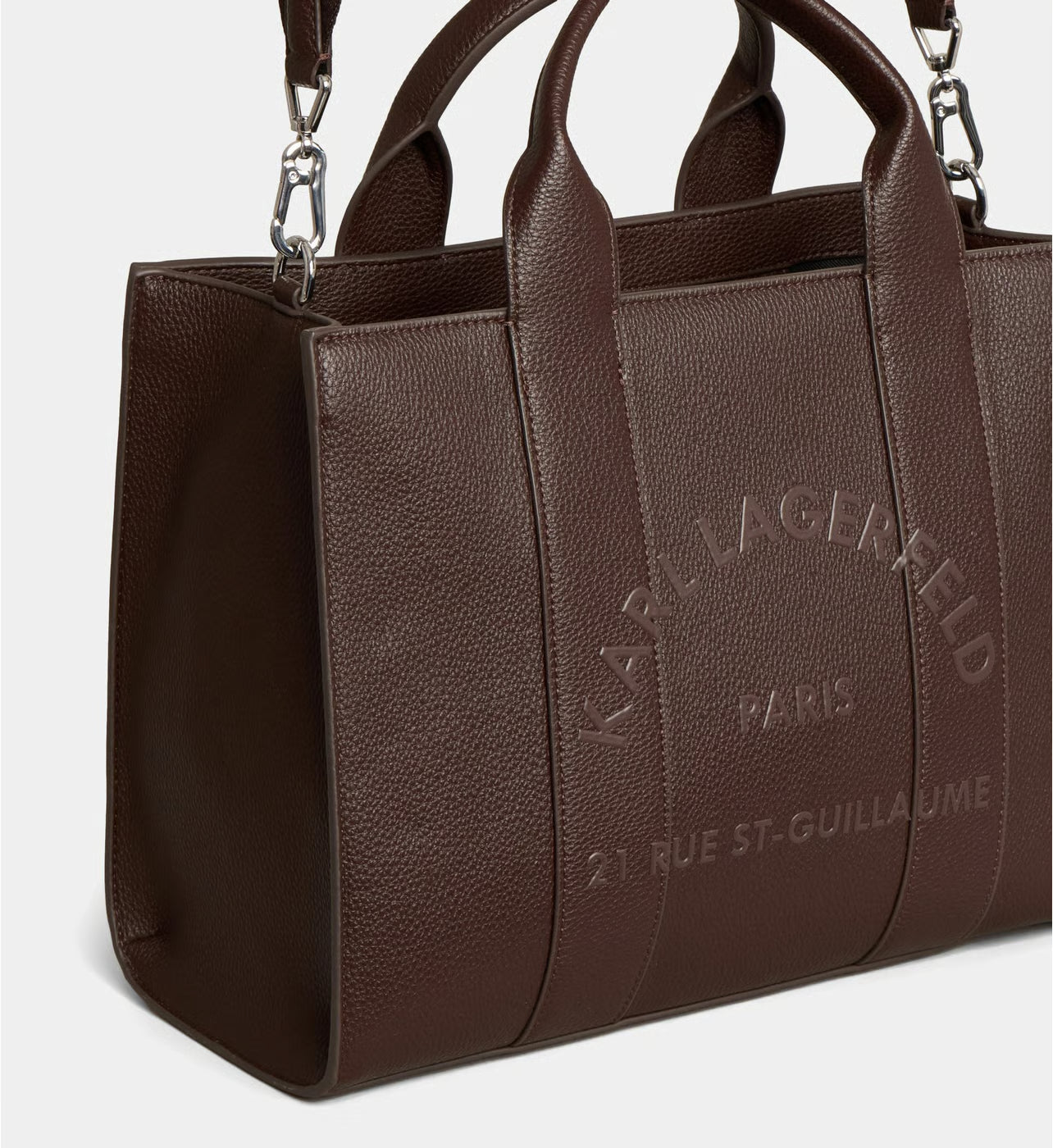 Karl Lagerfeld Sac cabas 21 Rue St Guillaume Pebble Square