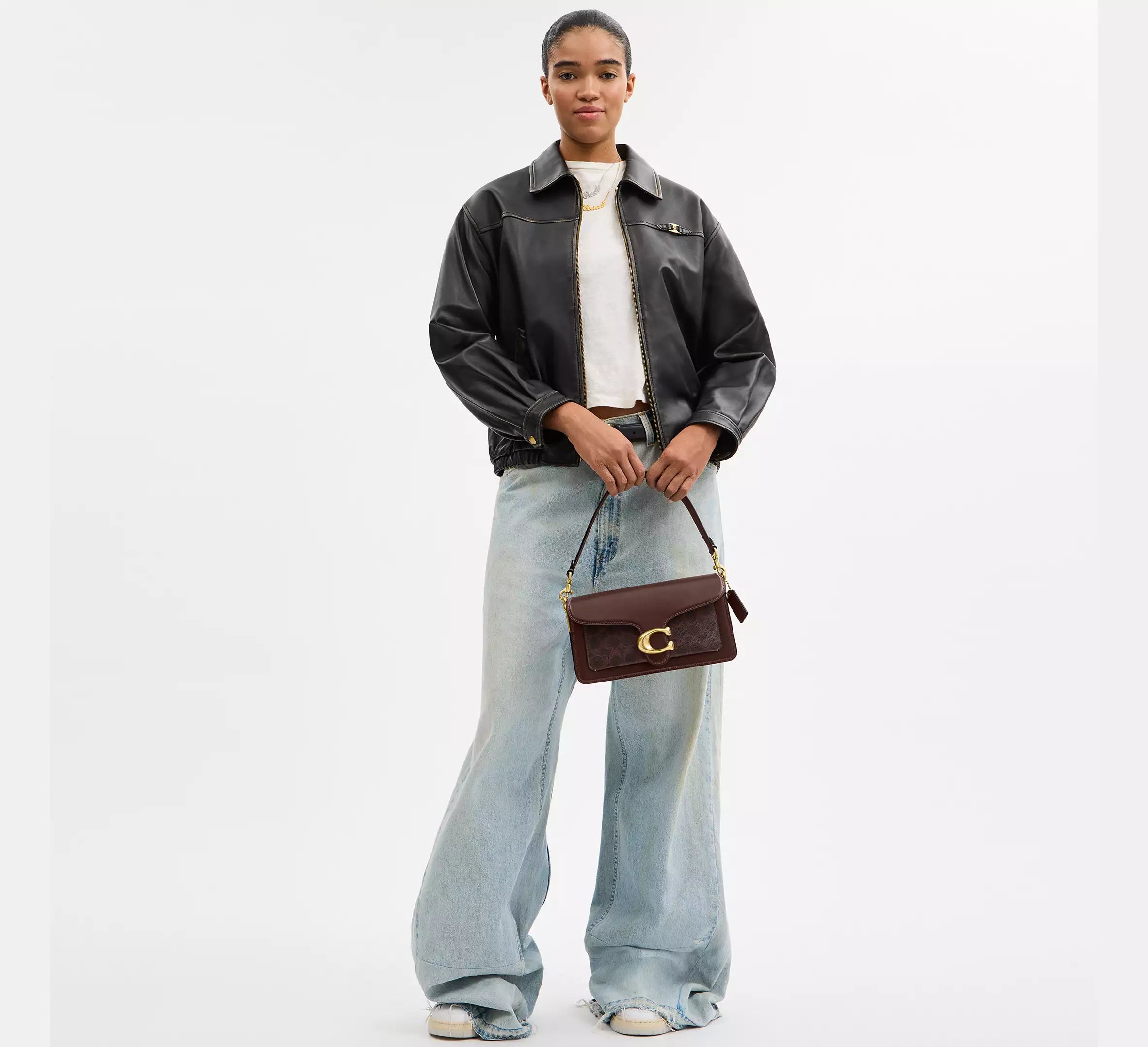 Sac épaule Tabby 26 en toile exclusive