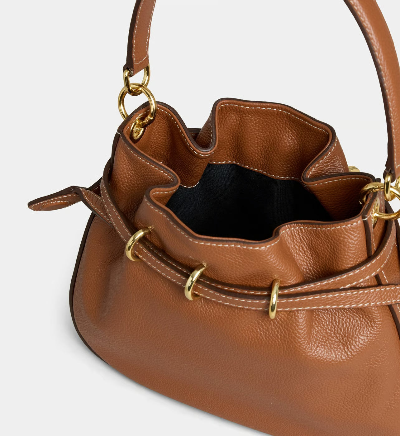 Gerard Darel Sac seau en cuir
