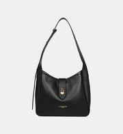 Lancaster Petit sac seau Top Double en cuir
